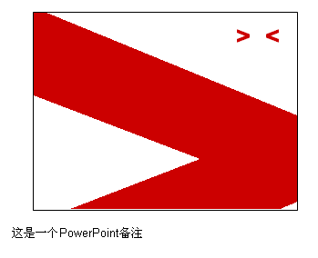 备注页视图，为某一帧PPT提供内容备注